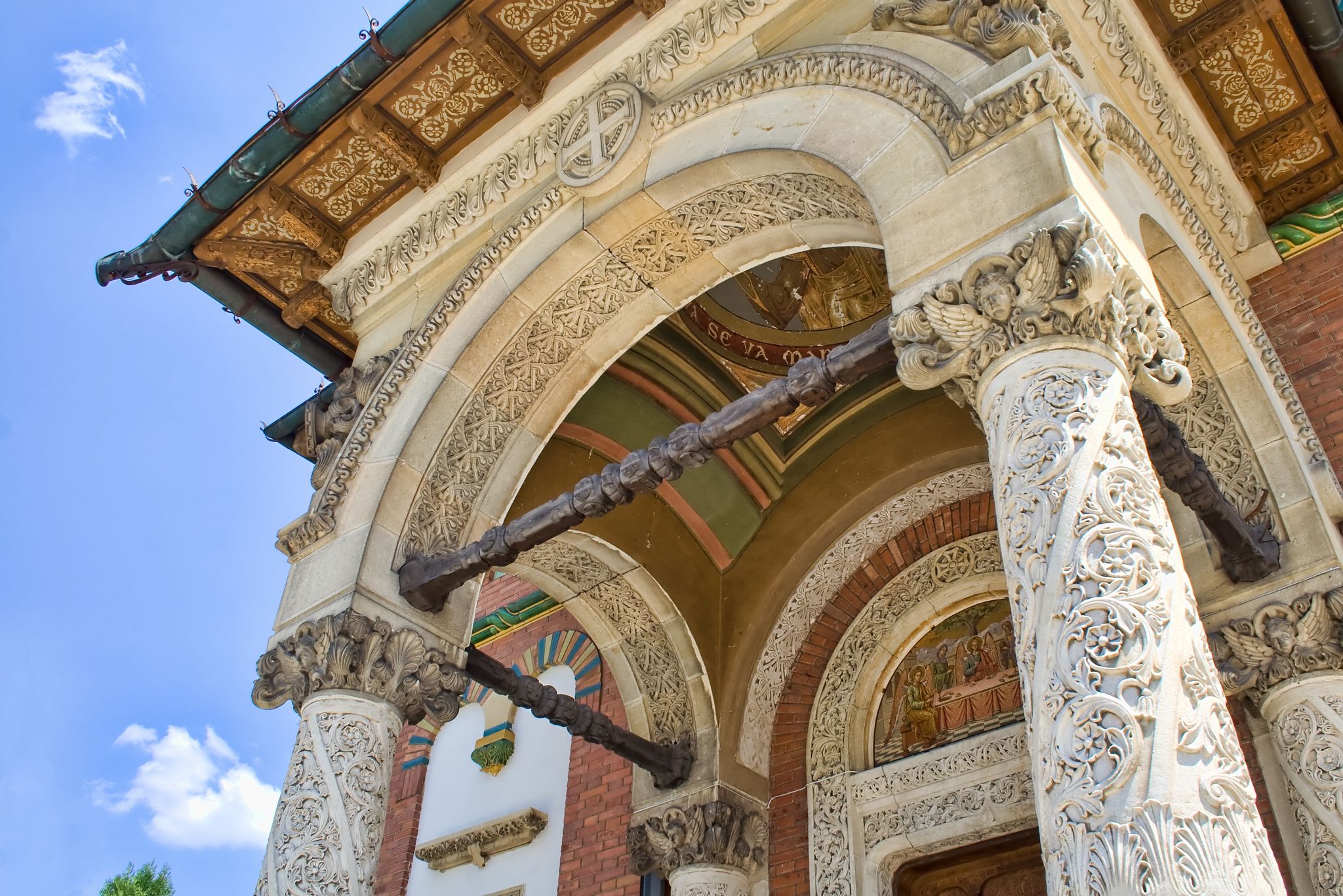 Photo of Details of Sinaia Monastery, Romania.