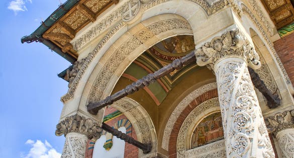 Photo of Details of Sinaia Monastery, Romania.