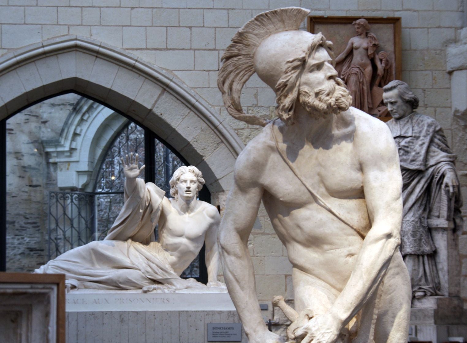 In the foreground, Philopœmen, the last of the Greeks (1838)[16].