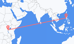 Bujumbura to Angeles