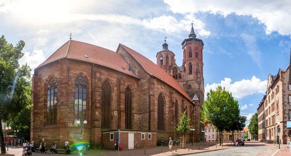 Photo of old city of Goettingen, Germany.