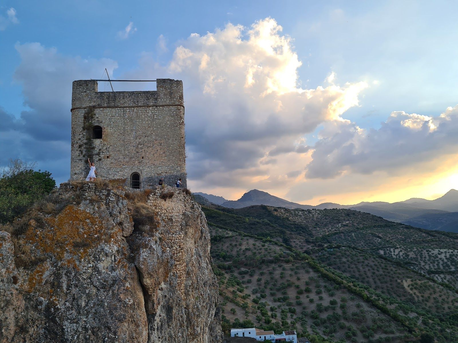 Castle of Zahara de la Sierra, Zahara, Sierra de Cádiz, Cádiz, Andalusia, Spain