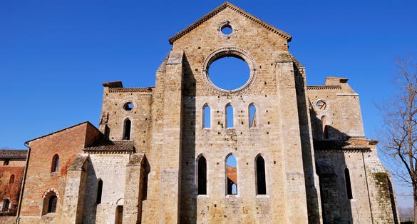 San Galgano Abbey.