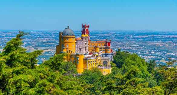 National Palace of Pena near Sintra, Portugal