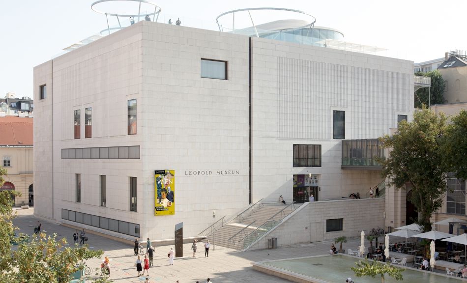 Leopold Museum,Museum in Vienna, Austria.