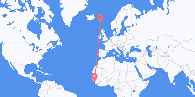 Guinée pour l’îles Féroé