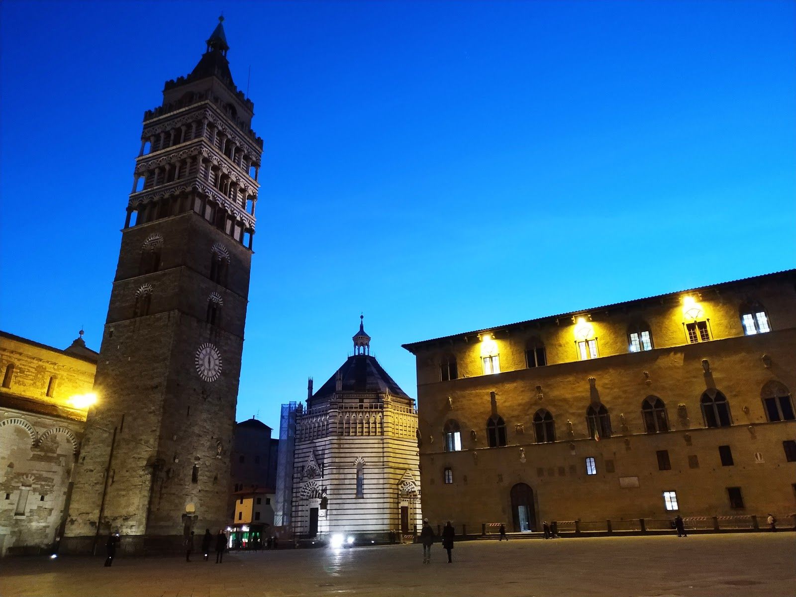 Piazza del Duomo, Pistoia, Tuscany, Italy