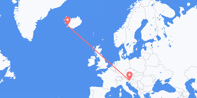 frá Íslandi til Slóveníu