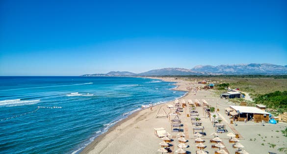Velika plaža (Long Beach), Ulcinj (Ulqin), Montenegro (Crna Gora)