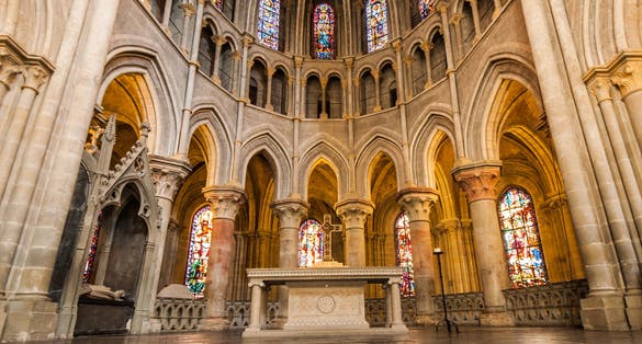 photo of Inside of Lausanne Cathedral in Lausanne, Switzerland.