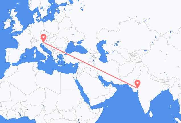 Ahmedabad to Ljubljana