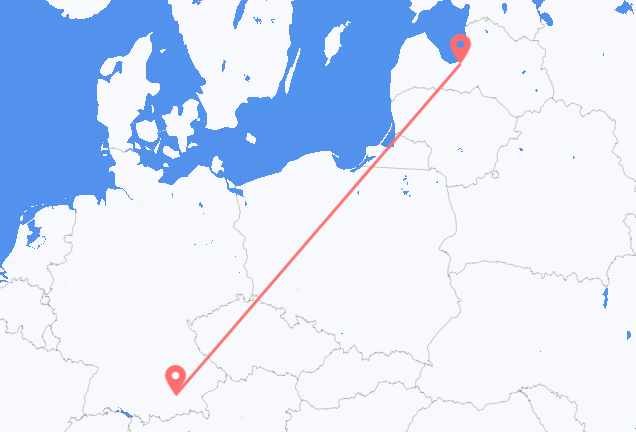 Riga to Munich
