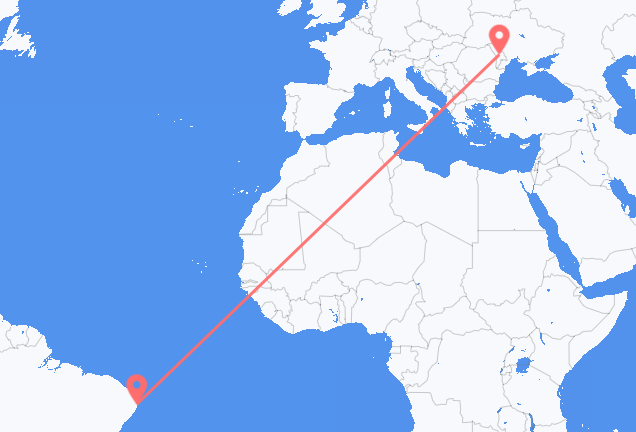 レシフェ キシナウへ