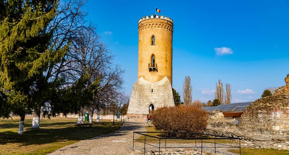 The Chindia Tower (Romanian: Turnul Chindiei) is a tower in the Curtea Domnească monuments ensemble in Târgovişte, Romania, built in the 15th century