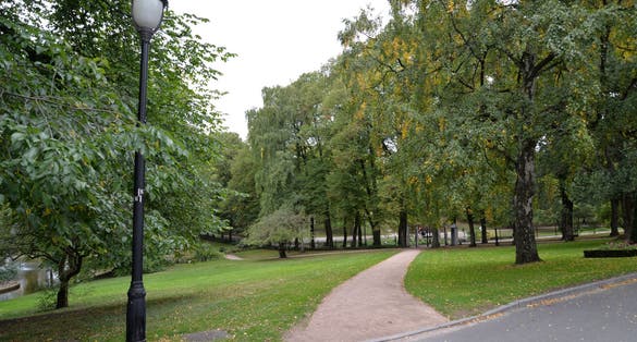 Slottsplassen and Slottsparken, Park and Garden, Oslo, Norway, Scandinavia