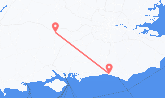 Train tickets from Newbury to Brighton