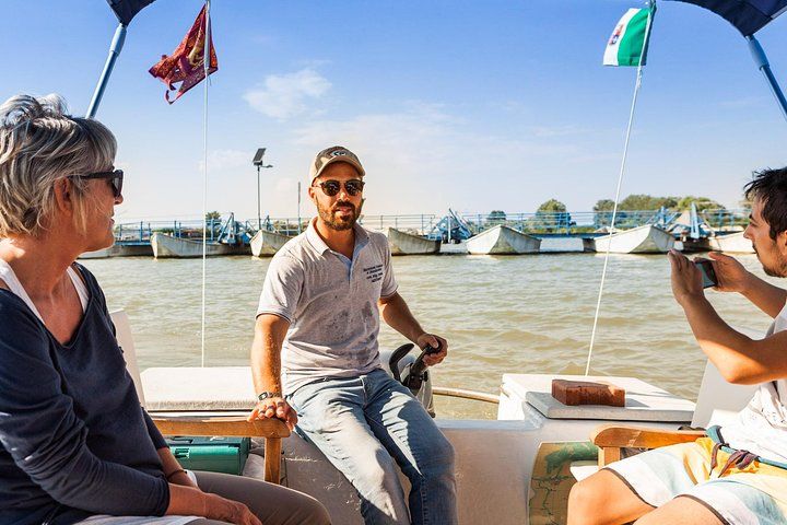 Photographic excursion by boat on the Po Delta