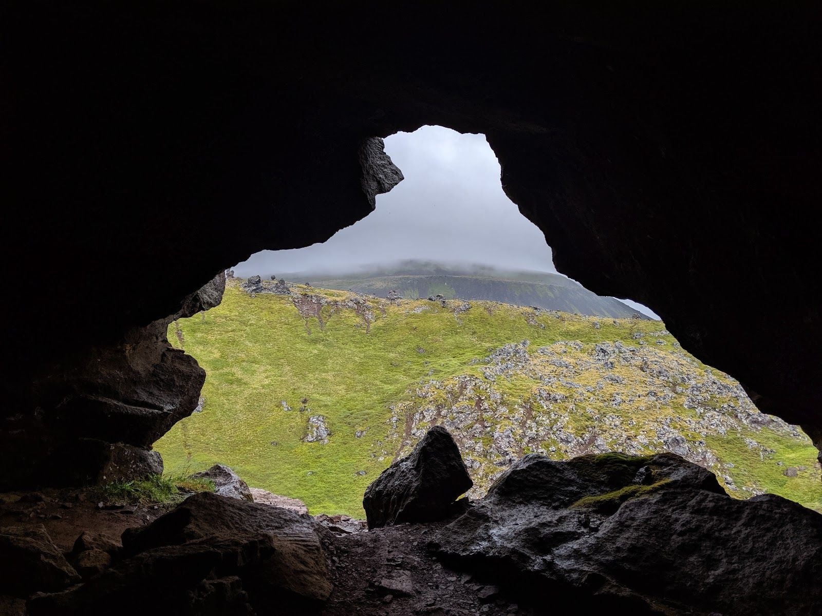 Sönghellir Cave, Snæfellsbær, Western Region, Iceland