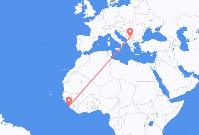 フリータウン プリシュティナへ