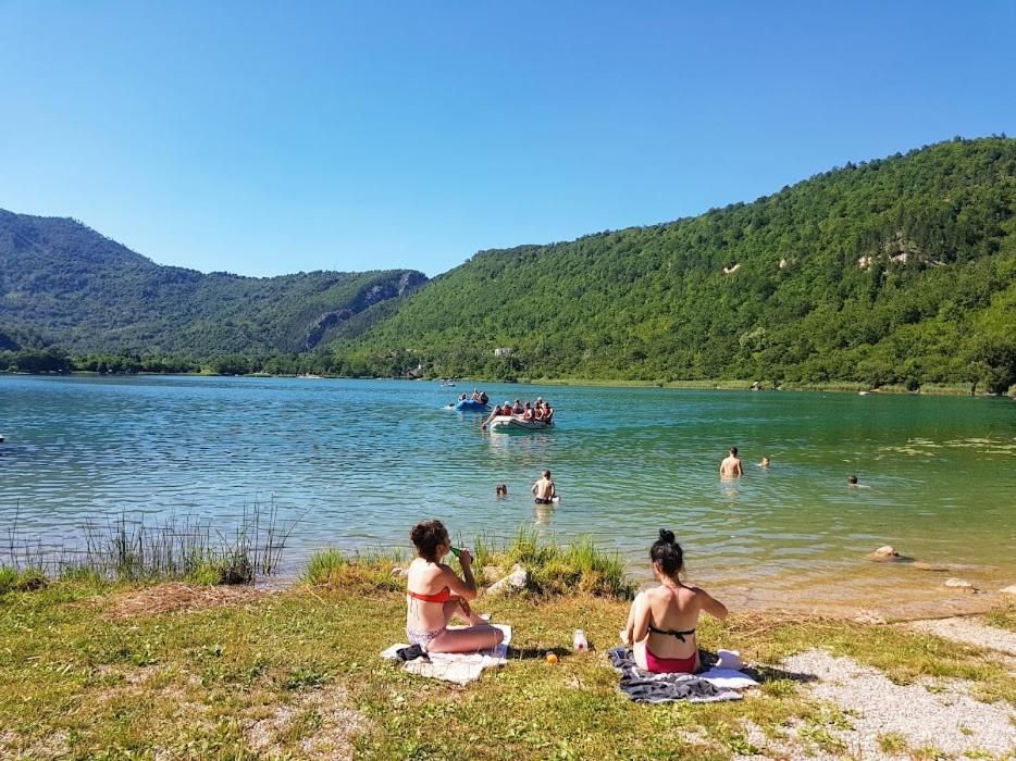 photo of view Boračko Lake,Town of Konjic belgium.