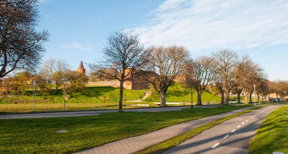 photo of view of Vordingborg Denmark.