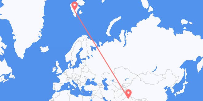 インド スバールバル諸島およびヤンマイエン島行き