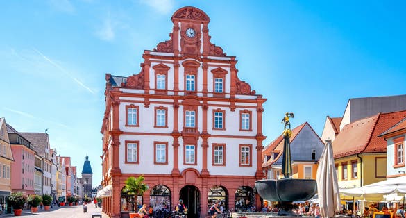 Photo of old city of Speyer, Germany.