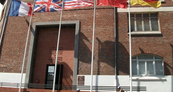 The entrance to the Rue du Président-Franklin-Roosevelt museum.