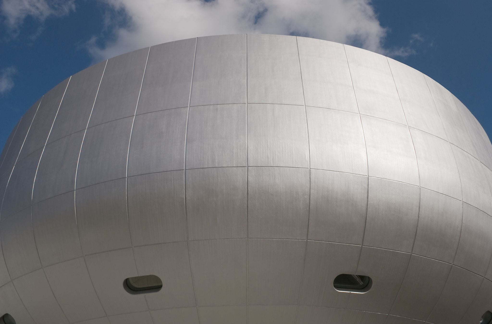 photo of Architectural Detail of BMW Museum in Munich Germany .