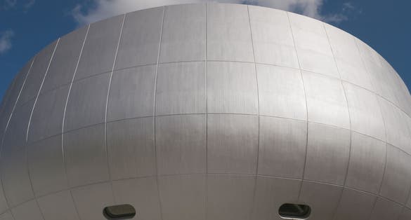 photo of Architectural Detail of BMW Museum in Munich Germany .