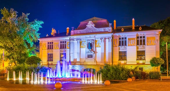 Palace of Art, Szczepanski square, Old Town, Krakow, Poland