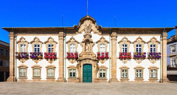 Braga City Hall or Pacos do Concelho de Braga is a municipal hall in the centre of Braga city, Portuga