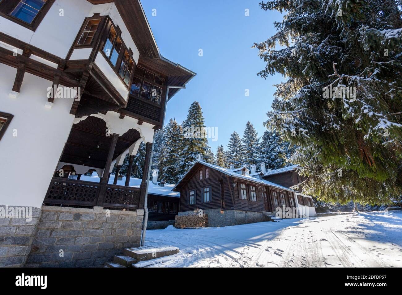 photo of view of Tsarska Bistritsa,Sofia Bulgaria.