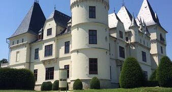photo of view of Andrássy Castle, Tiszadob, Hungary,