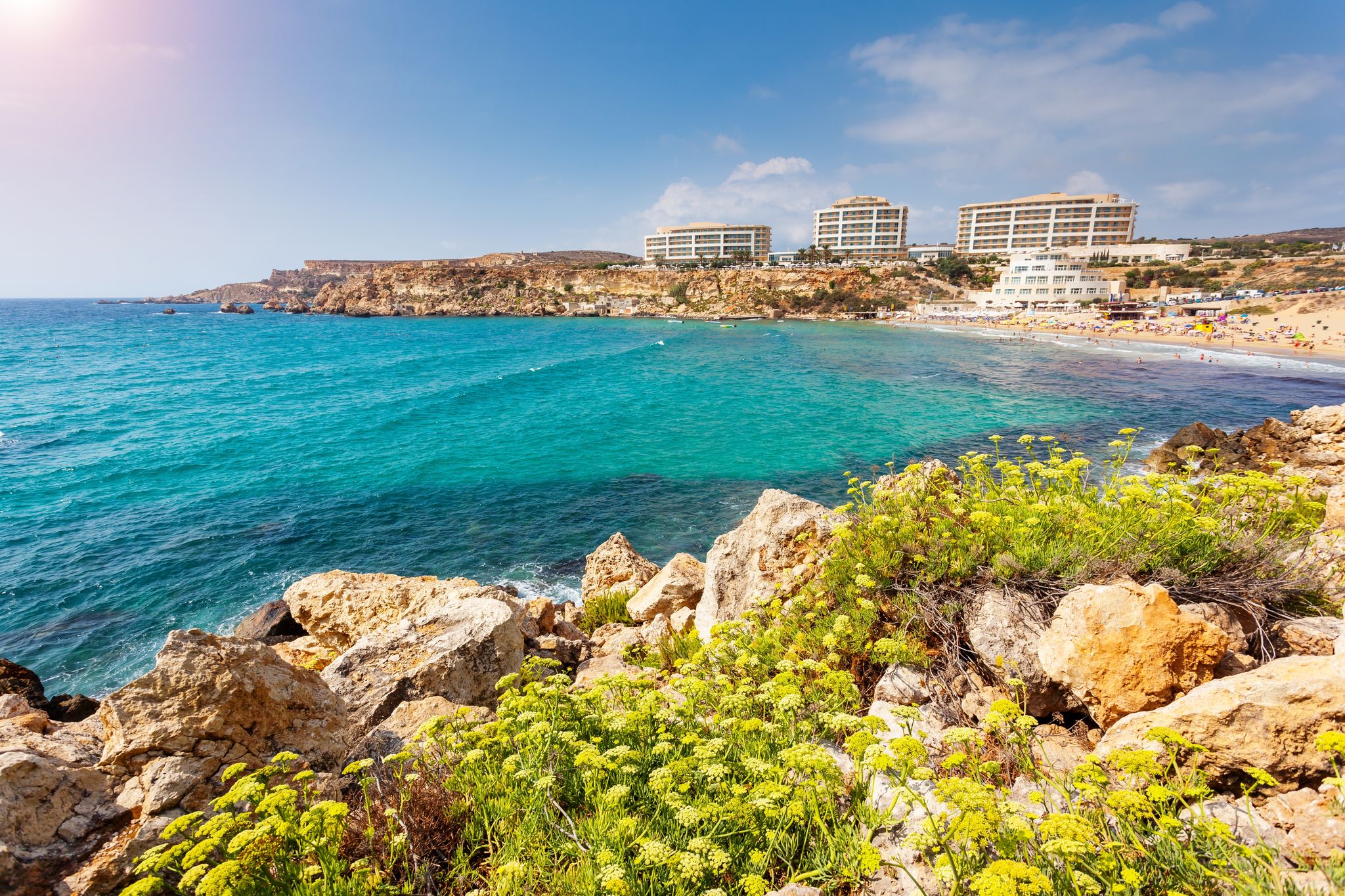 Mellieha - village in Malta