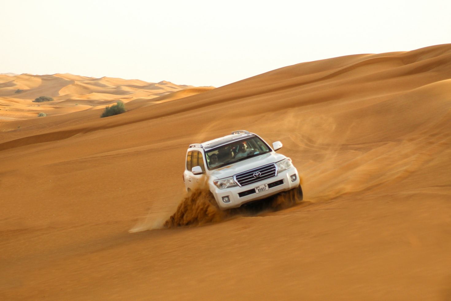 Dune bashing experiences