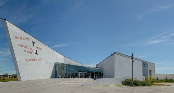 Photo of Arken Museum of Modern Art, Denmark.