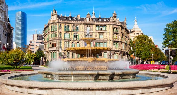 Photo of Chavarri Palace or Palacio Chavarri is a building around the Moyua Square in Bilbao.