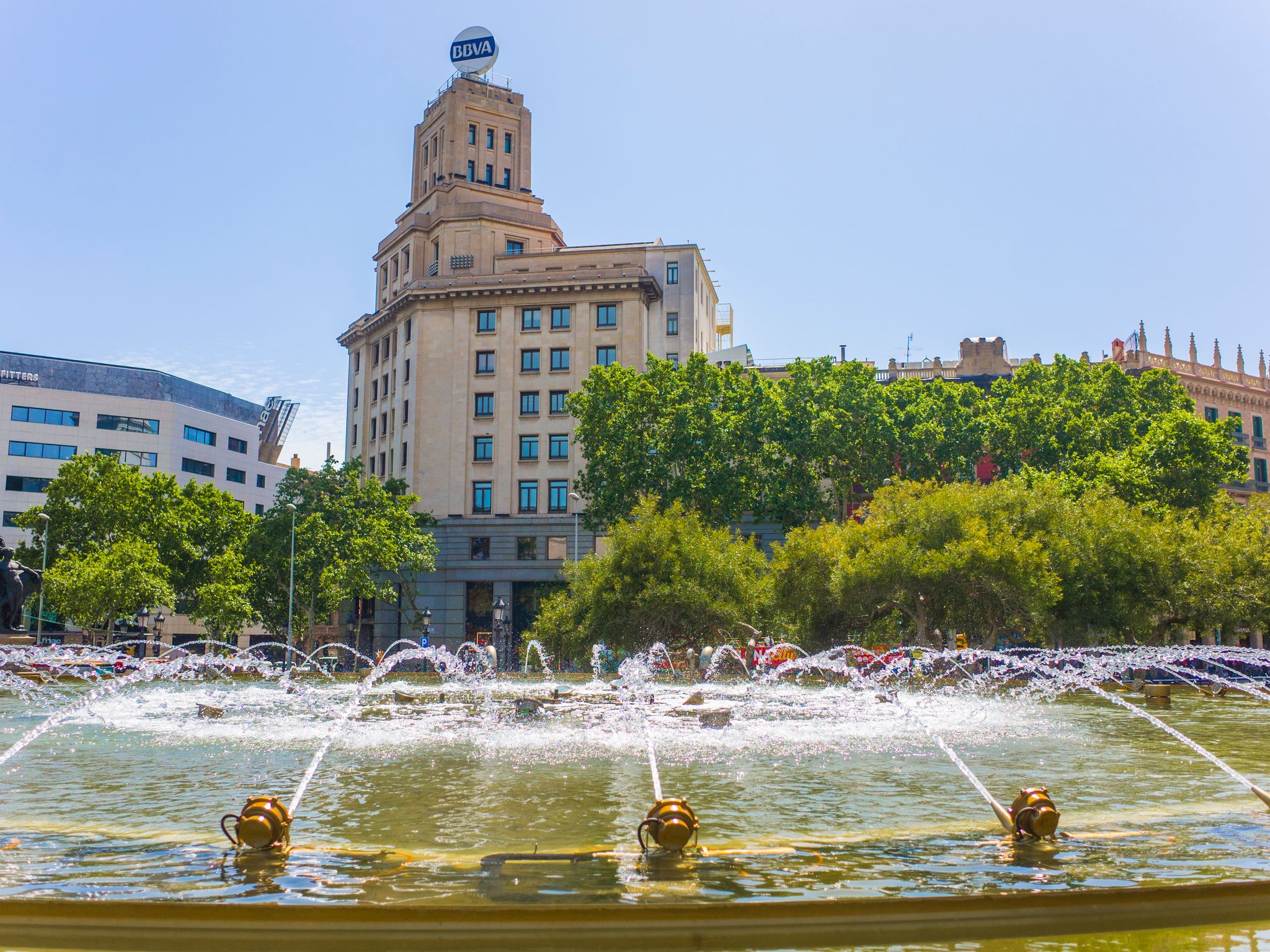 Photo of Plaça de Catalunya ,Barcelona, Spain.
