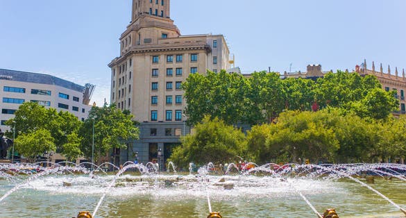 Photo of Plaça de Catalunya ,Barcelona, Spain.
