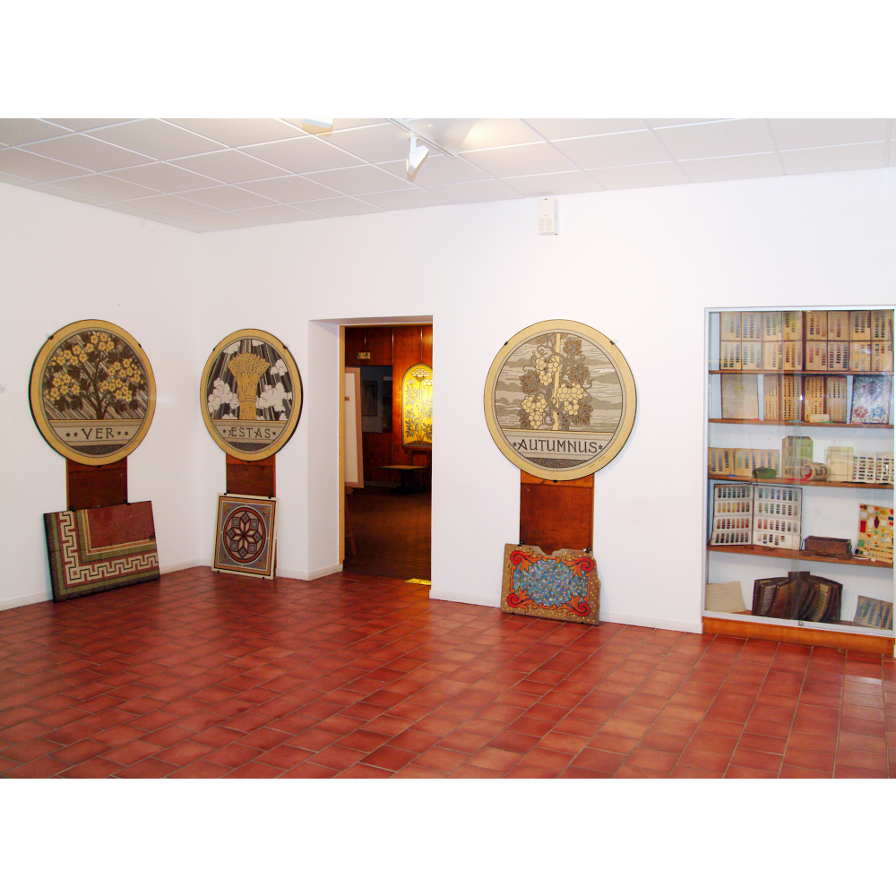 Mosaic Museum and enamels Briare, Briare, Montargis, Loiret, Centre-Loire Valley, Metropolitan France, France