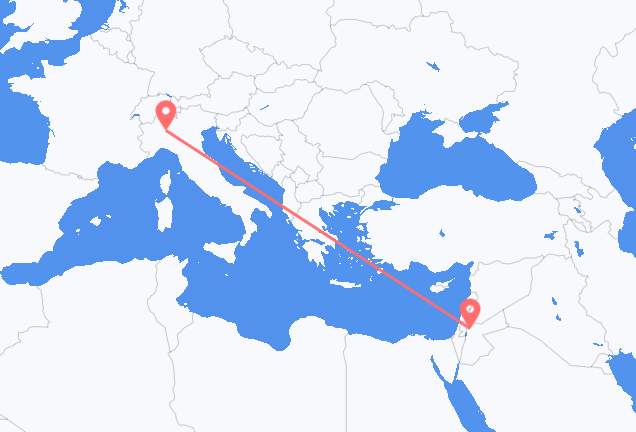 Amman to Milan