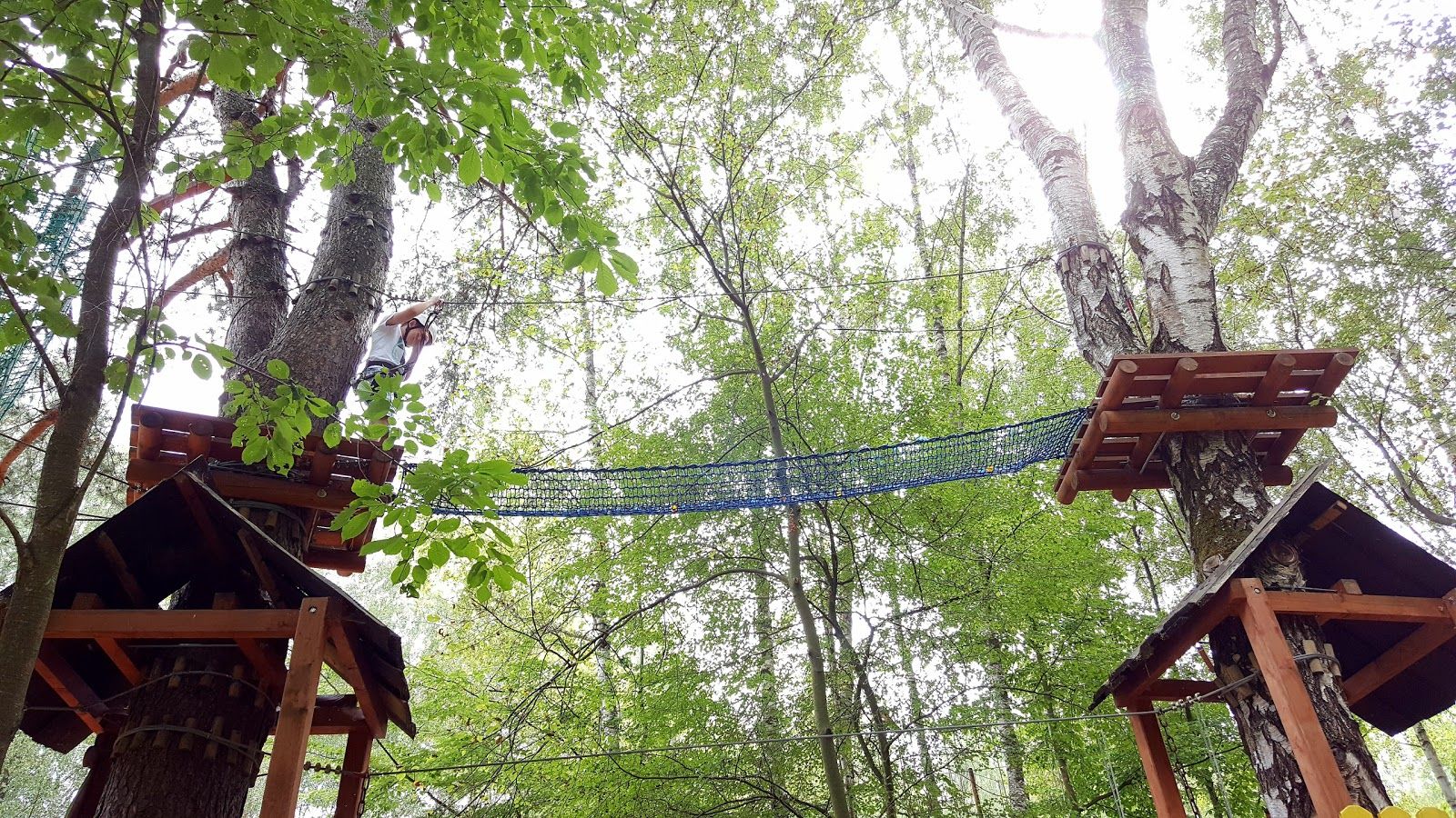 Rope Park LEMUR, Polańczyk, gmina Solina, Lesko County, Subcarpathian Voivodeship, Poland