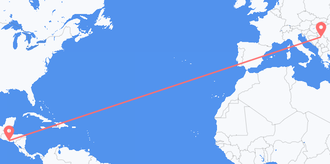 El Salvador a Serbia