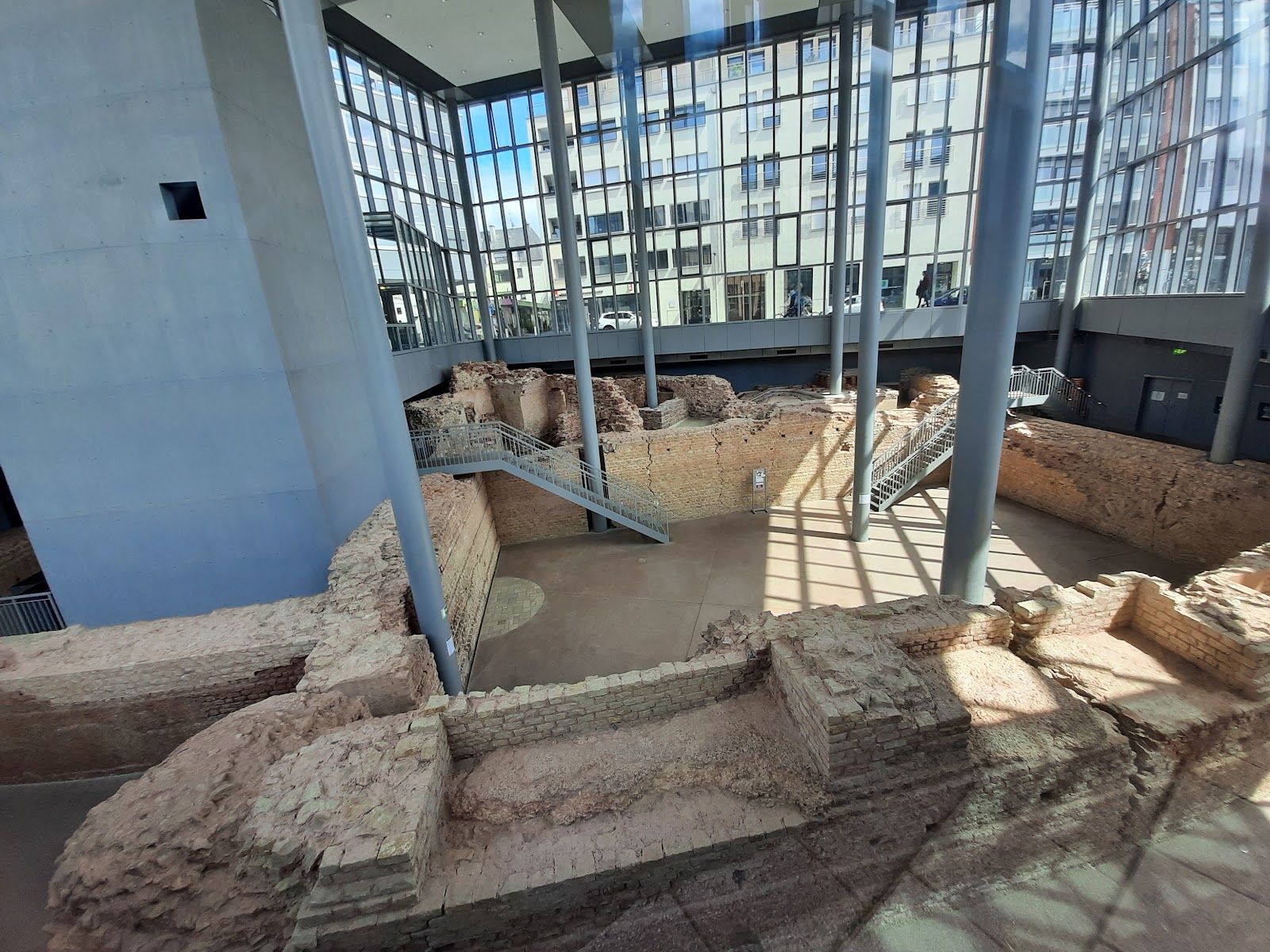 Forum baths, Altstadt, Mitte-Gartenfeld, Trier, Rhineland-Palatinate, Germany