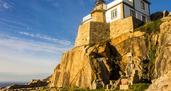 Ferrol, Spain. The lighthouse at Cabo Prior in Galicia