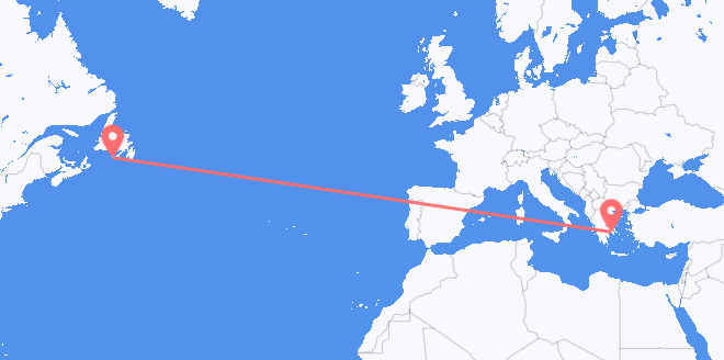 San Pedro y Miquelón a Grecia