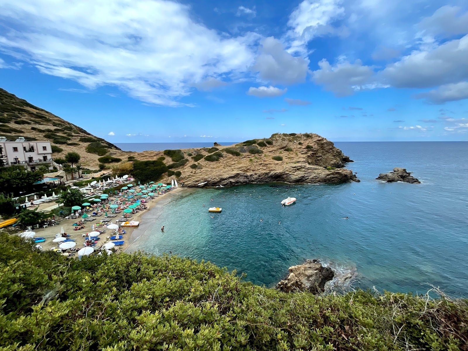Karavostasi Beach, Rethymno Regional Unit, Region of Crete, Greece