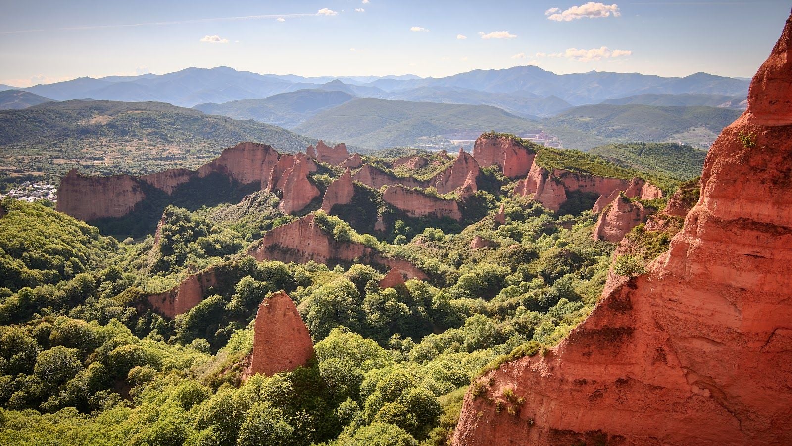 Mirador de Orellán, Borrenes, El Bierzo, León, Castile and León, Spain