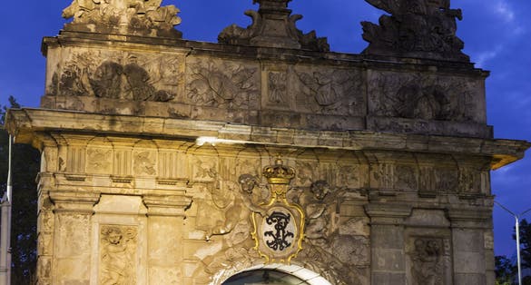 Royal Gate in Szczecin in Poland.